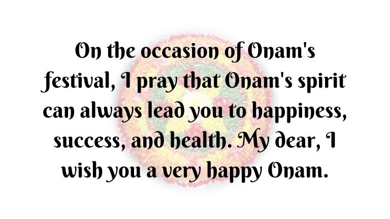 best Onam Wishes for husband